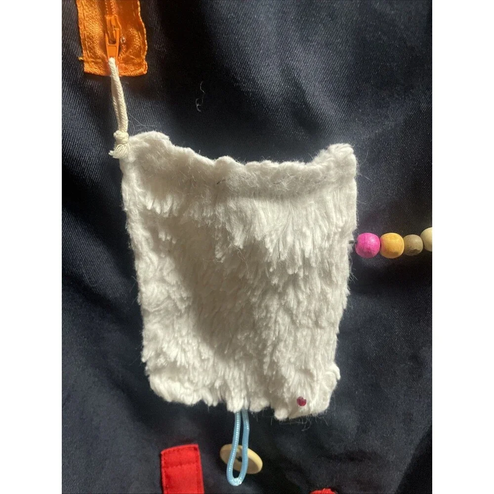 Sensory Therapy Activity Apron for Dementia & Alzheimer's Care – Navy Blue Fidge